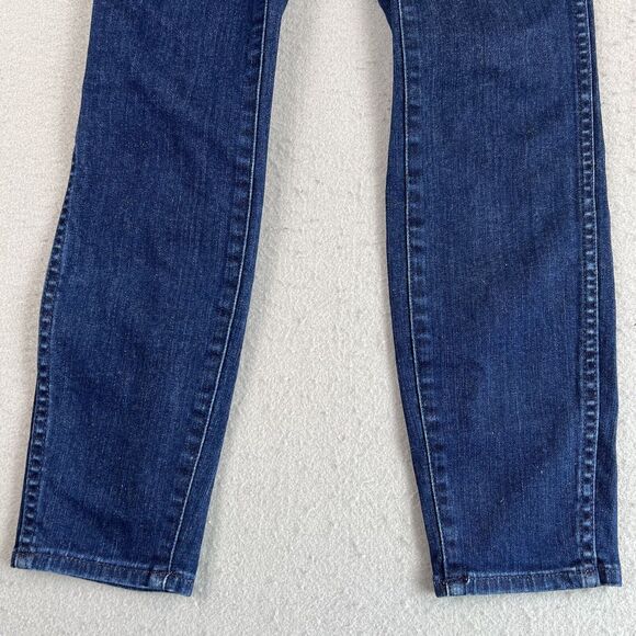 Madewell 10” High Riser‎ Skinny Skinny Dark Wash Blue Denim Jeans Mens Size 26 - Picture 5 of 11